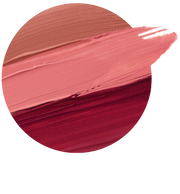 Rare Beauty eyeshadow swatch sample with multiple shades.